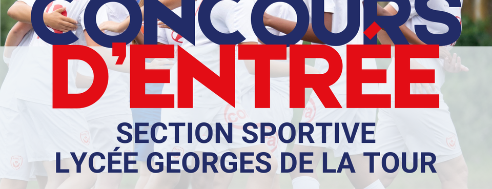 Concours d'entrée en section sportive lycée