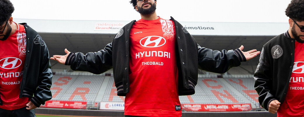 ✨ Découvrez le nouveau maillot de l’AS Nancy-Lorraine ! 🔴⚪️