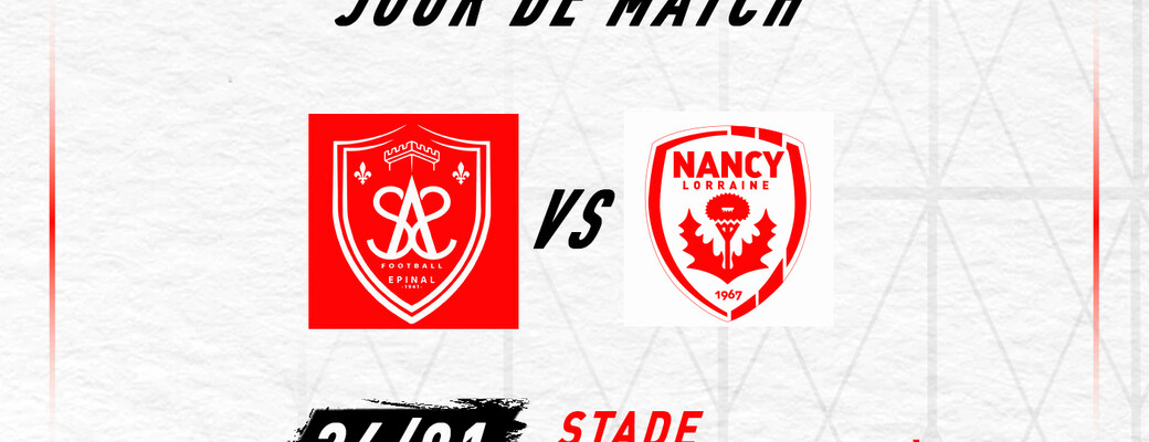 SAS ÉPINAL - AS NANCY LORRAINE