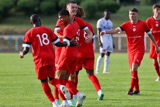 Les buts nancéiens à Thaon