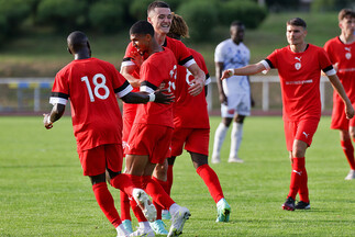 Les buts nancéiens à Thaon