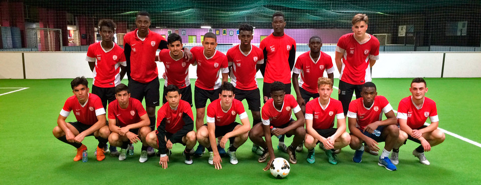 Les U17 à Soccer City