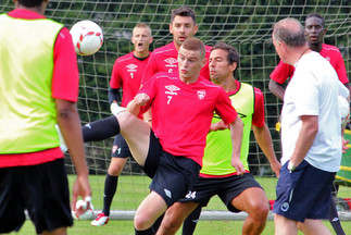 Déjà beaucoup d’intensité à l'entraînement