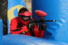 Les joueurs au paintball