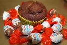 Muffin chocolat coeur schokobons