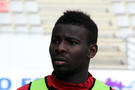Ibrahim à l'entrainement avec les pros au stade M.PICOT