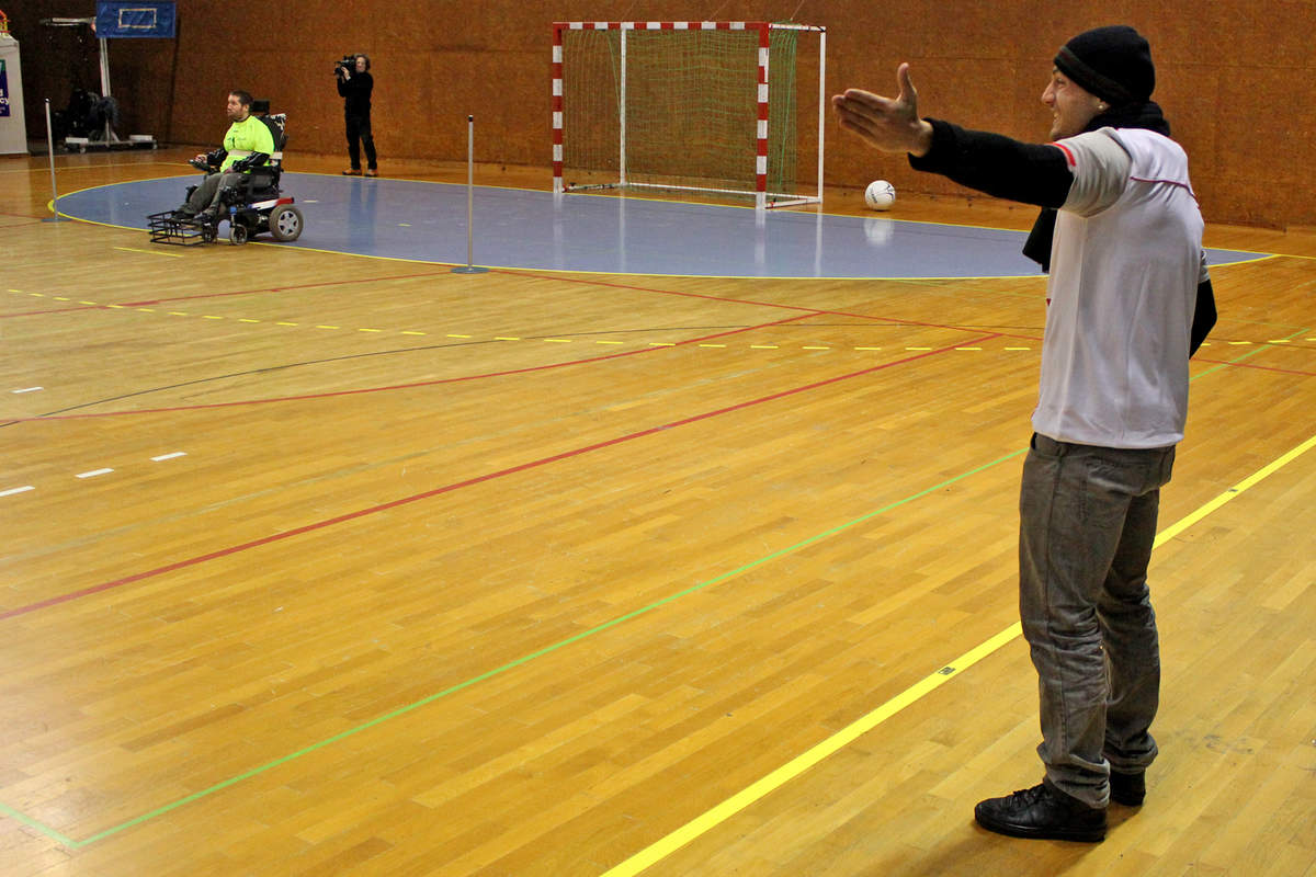 Du foot fauteuil pour le Téléthon - Photo n°6