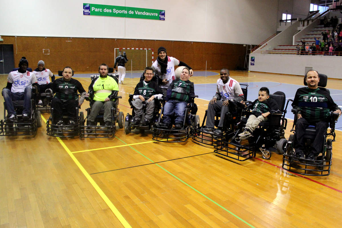 Du foot fauteuil pour le Téléthon - Photo n°7