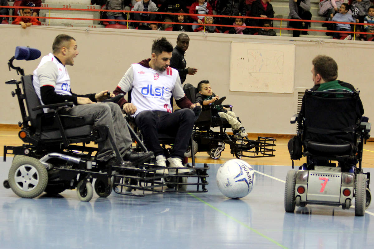 Du foot fauteuil pour le Téléthon - Photo n°18