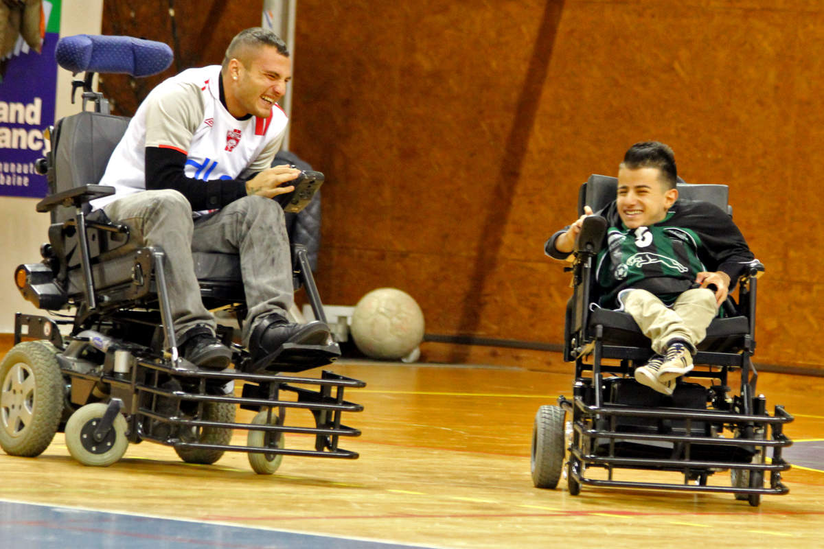 Du foot fauteuil pour le Téléthon - Photo n°19