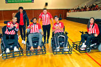 Une équipe mixte au foot fauteuil - Photo n°1