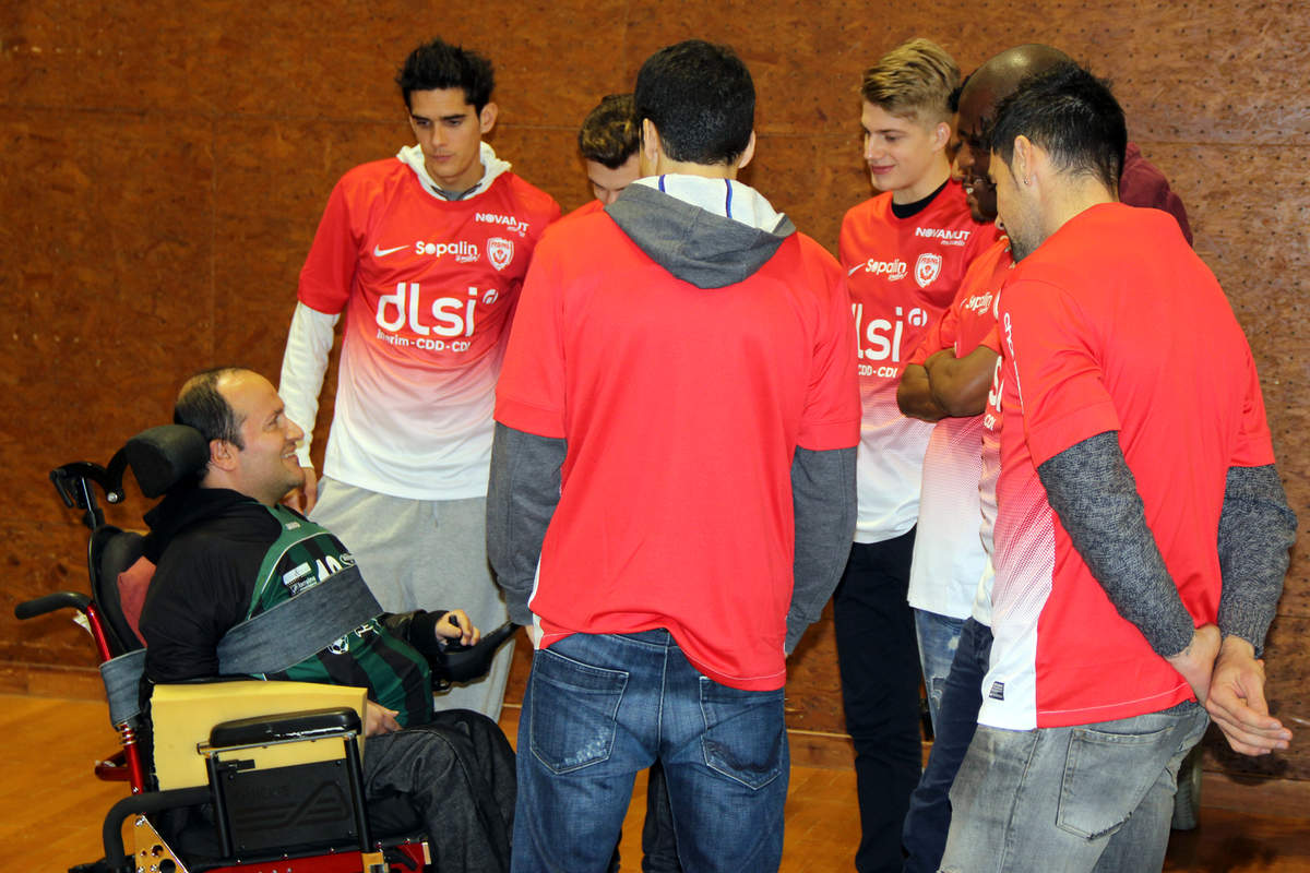 Vandoeuvre-Nancy en foot fauteuil - Photo n°0