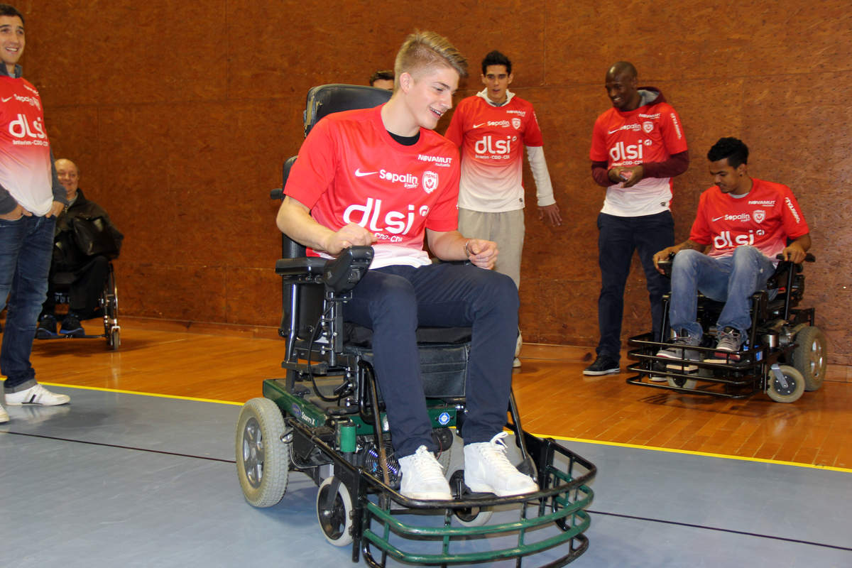 Vandoeuvre-Nancy en foot fauteuil - Photo n°1