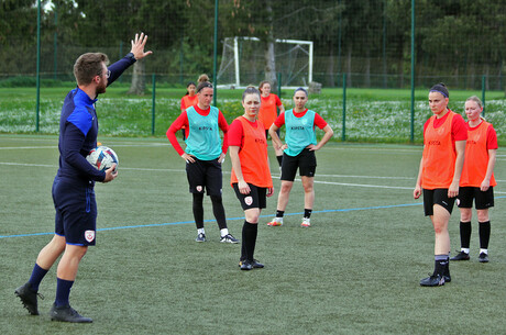 Une séance d'entraînement