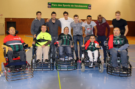 Vandoeuvre-Nancy en foot fauteuil