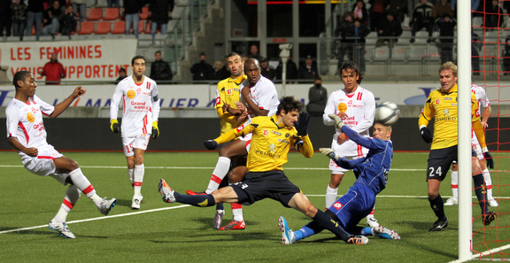 Buteur face au FC Sochaux-Montbéliard