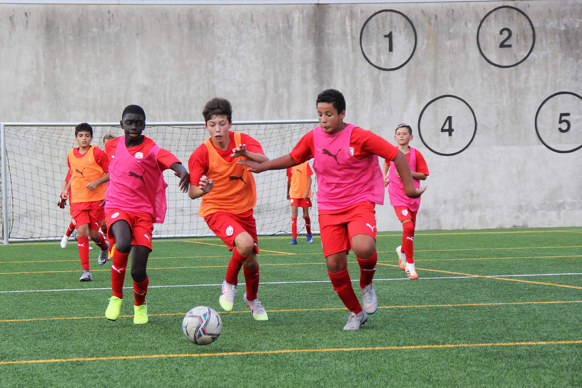 Du jeu avec les U15 - Photo n°1