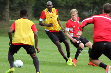 Diarra à l'entraînement