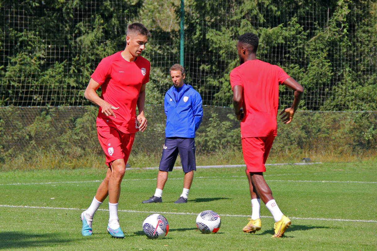 Carlier à l'entraînement - Photo n°1