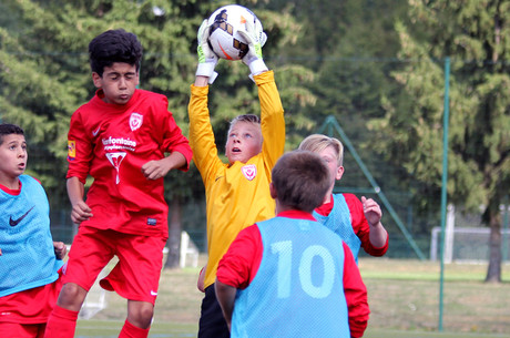 Une séance avec les U12