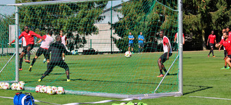 L'avant-match de FCGB-ASNL