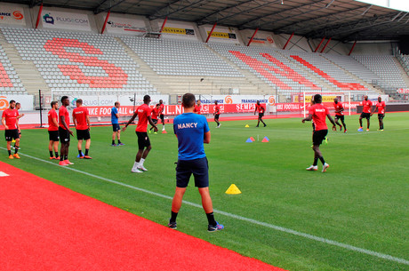 L'avant-match de Nancy-Niort