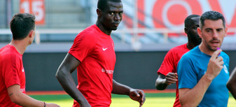 L'avant-match d'Ajaccio-Nancy