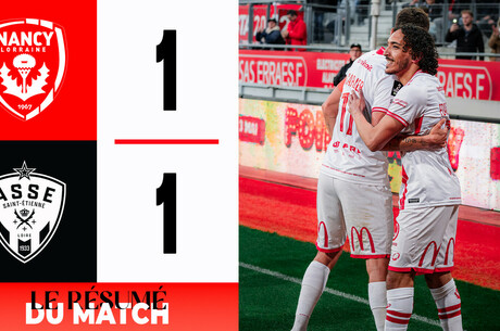 J29 Ligue 2 BKT - Le résumé vidéo de Nancy - Saint Etienne