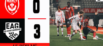 J19 Ligue 2 BKT - Le résumé vidéo de Nancy - Guingamp