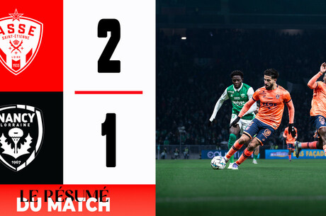 J15 Ligue 2 BKT - Le résumé vidéo de Saint Étienne - Nancy
