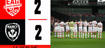J9 Ligue 2 BKT - Le résumé vidéo de Guingamp - Nancy