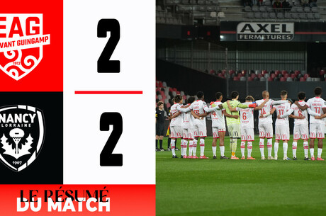 J9 Ligue 2 BKT - Le résumé vidéo de Guingamp - Nancy