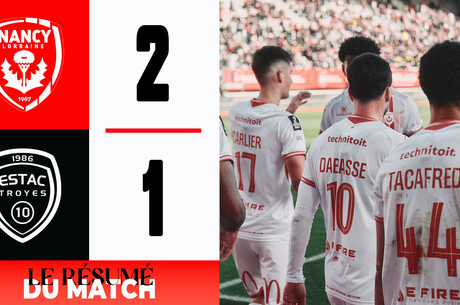 J21 Ligue 2 BKT - Le résumé vidéo de Nancy - Troyes