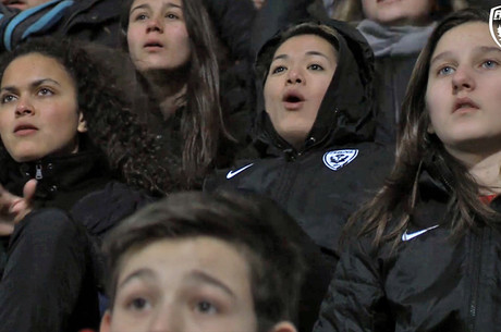 Un match avec les féminines