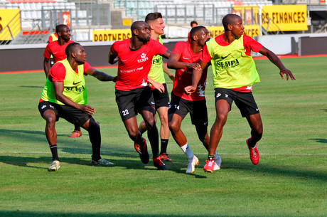 L'avant-match de Nancy-Béziers