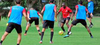 L'avant-match de Gazelec-Nancy