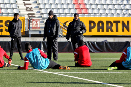 L'avant-match d'ASNL-RCL