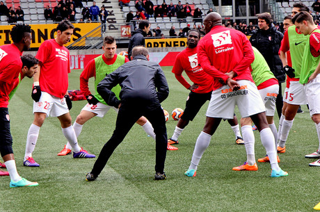 L'avant-match d'ASNL-SMC