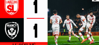 J25 Ligue 2 BKT - Le résumé vidéo de Laval - Nancy