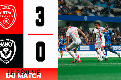 J5 Ligue 2 BKT - Le résumé vidéo de Estac - Nancy
