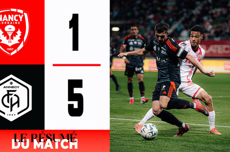 J31 Ligue 2 BKT - Le résumé vidéo de Nancy - Annecy