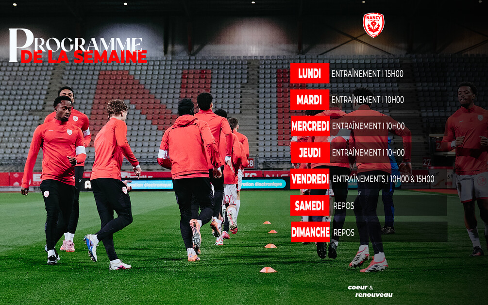 Le programme de la semaine