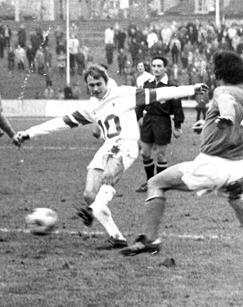 Attaquant de 1970 à 1972 (66 matchs, 16 buts)